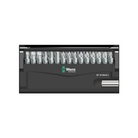 Embout de vissage Bit-Check 30 METAL 1 - 5 empreintes en étui de 29 pièces