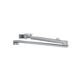 Bras à compas pour ferme-porte DC 200 et DC 300 argent