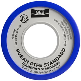 Ruban d'étanchéité OLIFAN PTFE standard 0,1 mm - 12 m