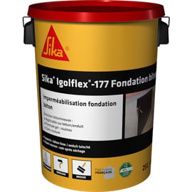 Enduit d’imperméabilisation IGOLFLEX® 177 FONDATION - 25 Litres - noir