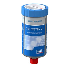 Graisseur automatique monopoint à gaz LAGD/EM2 pour roulements forte viscosité avec lubrifiants solides - Cartouche de 125 ml