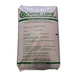Absorbant granulés minéral terre diatomée en sac de 20kg