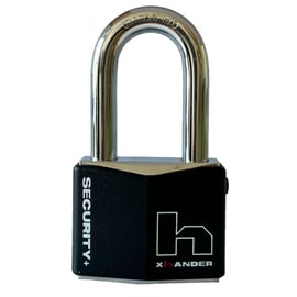 Cadenas haute sécurité en acier cémenté - anse haute