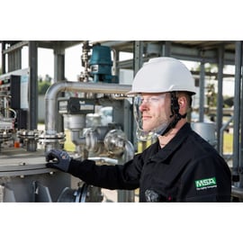 Casque électricien V-Gard® 950 - blanc