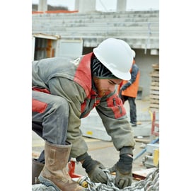 Casque de protection V-Gard® Fas-Trac III - blanc