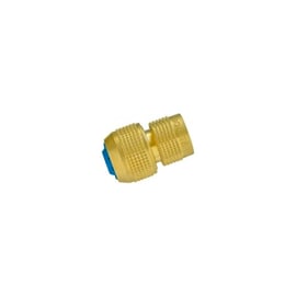 Raccord d'arrosage rapide automatique 6 billes bague bleue en laiton