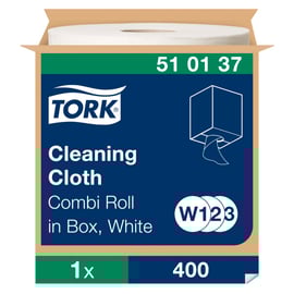 Chiffon de nettoyage blanc W1/2/3 - 400 chiffons