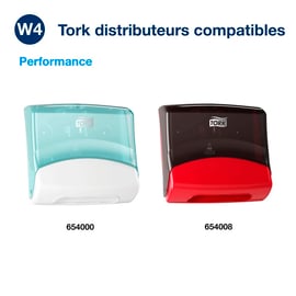 Chiffon de nettoyage ultra-résistant blanc W4 - 105 chiffons