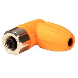 Connecteur coudé M12 pour capteur de débit SR