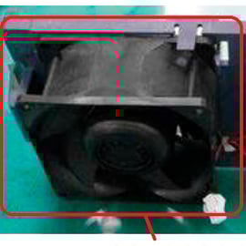 Ventilateur externe pour variateur de vitesse AQUA 0,75-37kW