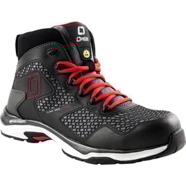 Chaussures hautes STEP'TRAIL rouges S1P