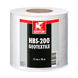 Bande étanchéité toile élastique géotextile - 20 m x 0,15 m