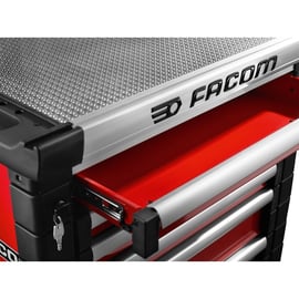 Servante vide 6 tiroirs JET.6M3APF rouge