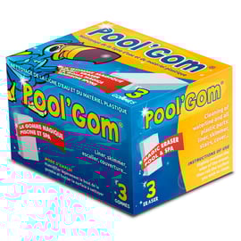 Poolgom gomme ligne d'eau (boîte de 3 pièces)