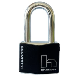 Cadenas haute sécurité en acier cémenté - anse haute