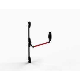 Serrure antipanique UNICO COMPATIBLE barre 2 et 3 points latéraux coupe-feu noir