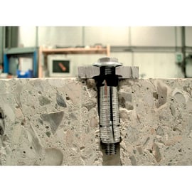 Cheville métallique PRIMA à collerette sans vis zingué