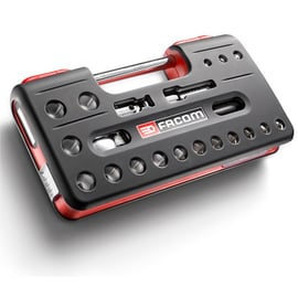 Coffret de 21 douilles et accessoires 1/2" DBOX avec cliquet étanche SL.DBOX1PB