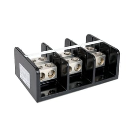 Bloc de distribution électrique 1492 - noir - 3 pôles - 620A
