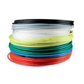 Tube PA série 1025P - semi-rigide - DE=12 mm - DI=10 mm - Bleu - 1025P12 04