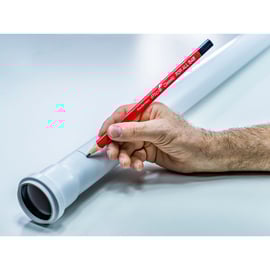 Crayon multisurfaces triangulaire 23 cm boîte de 10