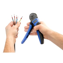 Pince à sertir 360° SERKAN - Capacité : 0,14 à 10 mm