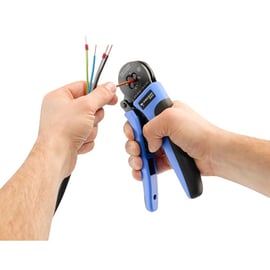 Pince à sertir 360° SERKAN - Capacité : 0,14 à 10 mm