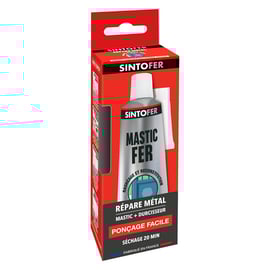 Mastic REPARE METAL STANDARD - 115 g - blanc