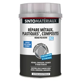 Résine répare métaux, plastiques, composites - 1 kg
