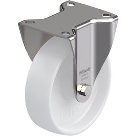 Roulette de manutention en inox fixe BX-PO