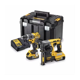 Lot de 2 outils électroportatifs DCK207P2T-QW - 18V - DCH273NT, DCD796NT, 2 batteries 5 Ah, chargeur