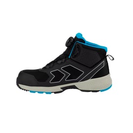 Chaussures hautes RUNNER FITGO noires/bleues S3