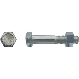 Boulon tête hexagonale Filetage total classe 6,8 Zingué