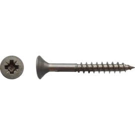 Vis pour panneaux agglomérés tête fraisée Pozidriv® filetage partiel Inox A2