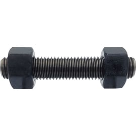 Filet A193 ASTM B7 + 2 écrous ASTM A194 2H montés brut