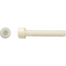 Vis à métaux tête cylindrique six pans creux (CHC) DIN 912 PA 6,6 naturel