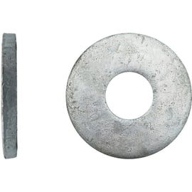 Rondelle plate pour boulon de charpente bois galvanisé
