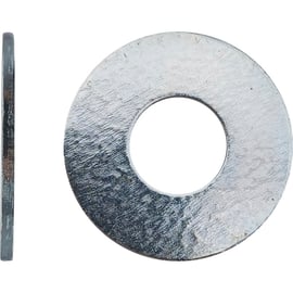 Rondelle plate carrossier zingué