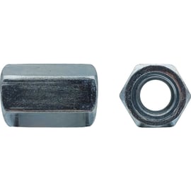 Manchon hexagonal Zingué pour tige filetée