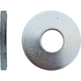 Rondelle plate pour boulon de charpente bois zingué