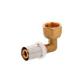 Coude 90° écrou tournant pour tube multicouche XR