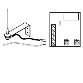 Récepteur RP2 868 SLH bicanaux embrochable - colonnette