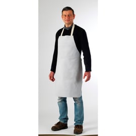 Tablier soudeur 56600 blanc - 90 x 60 cm