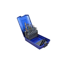 Coffret de forets d’avant trous et de tarauds - Nombre d'outils : 14