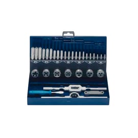 Coffret de tarauds à main HSS métrique + Filières + Accessoires