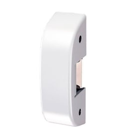 Gâche électrique en applique pour serrure antipanique IDEA 12V à contact stationnaire gris