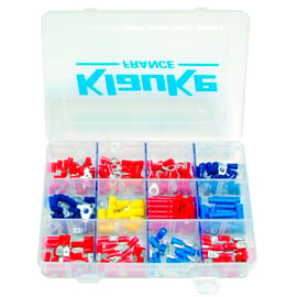 Coffret d'assortiment de cosses à sertir isolées ISOBOX12 - 290 cosses