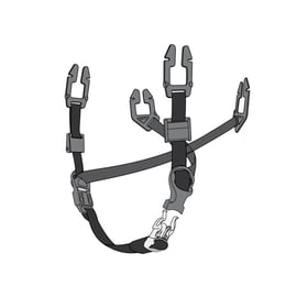 Jugulaire 4 points pour casques V-Gard®