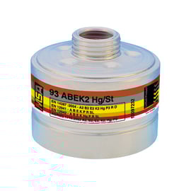 Filtres respiratoires combinés 92/93 A2B2E2K2 HG P3