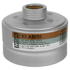 Filtres respiratoires combinés 92/93 A2B2P3